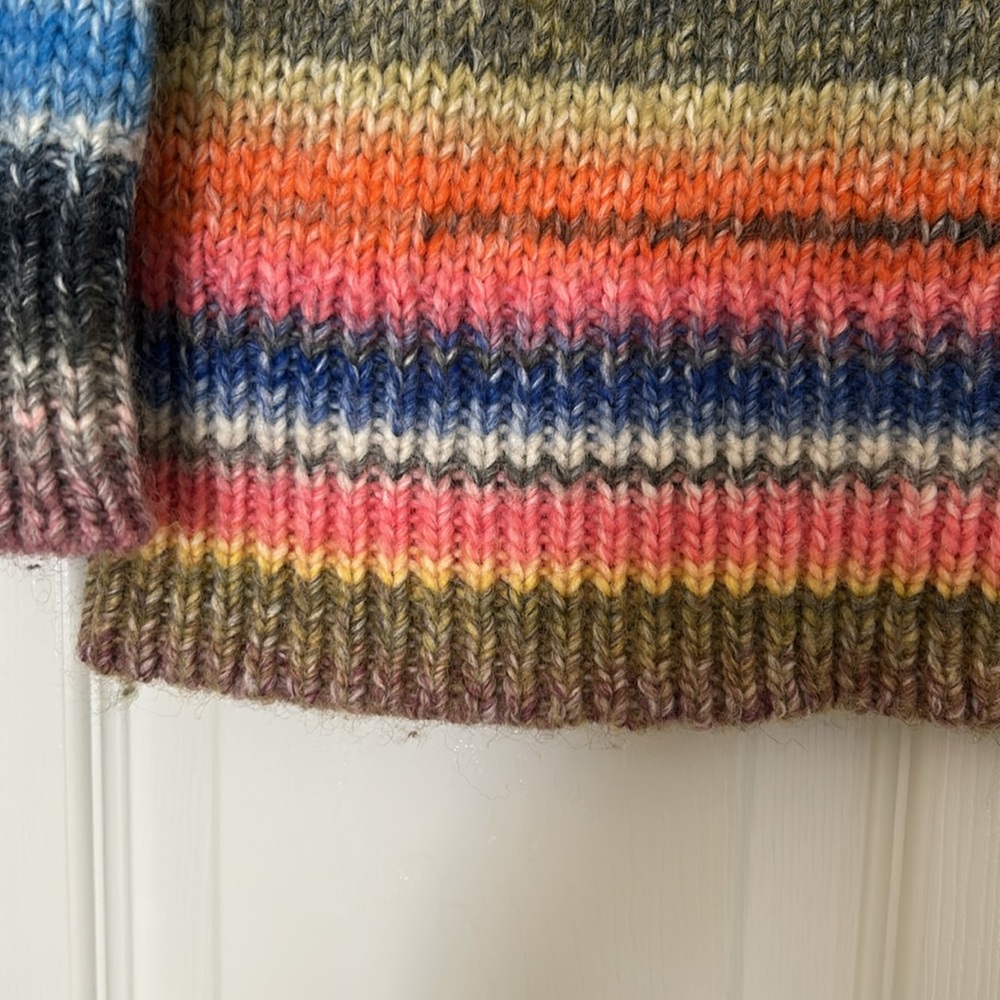 Cinq à Sept Multicolor Striped Sweater - Picture 7 of 10